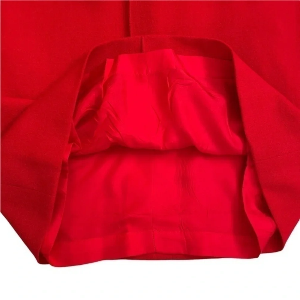 Pauline Trigère stunning red